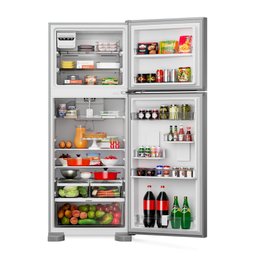 Geladeira Duplex Frost Free 461 Litros A+++ Cor Inox com Tecnologia Turbo Control e Fresh Box - Brm5 - 4