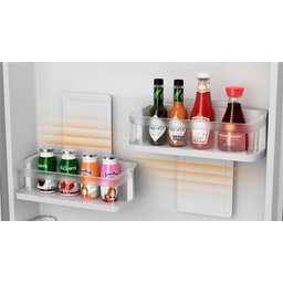 Geladeira Duplex Frost Free 461 Litros A+++ Cor Inox com Tecnologia Turbo Control e Fresh Box - Brm5 - 11