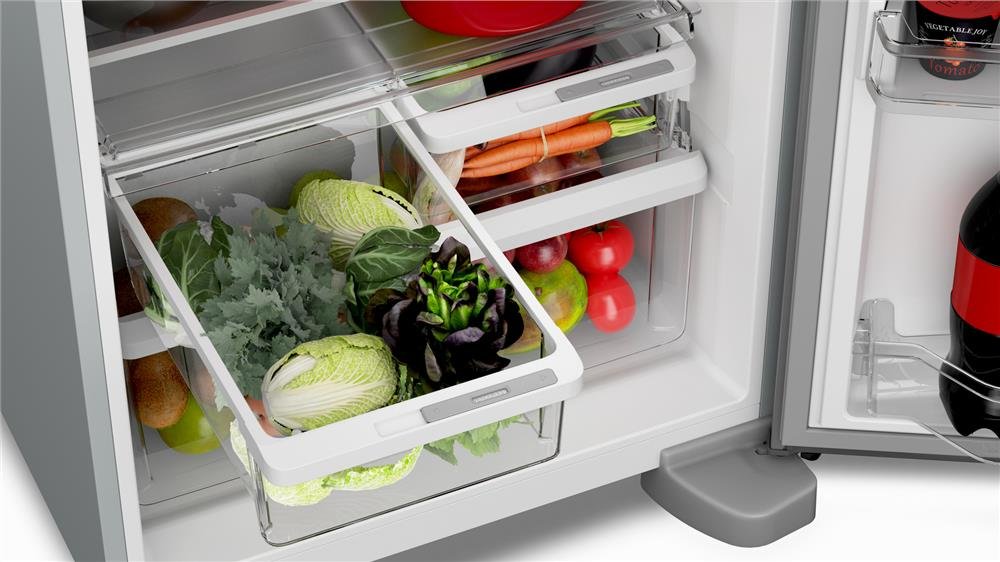 Geladeira Duplex Frost Free 461 Litros A+++ Cor Inox com Tecnologia Turbo Control e Fresh Box - Brm5 - 14