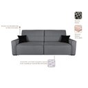 Ver imagem 2 de Sofa 4 Lugares Retratil E Reclinavel 230Cm Em Linho Romano 