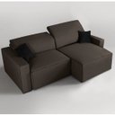 Ver imagem 4 de Sofa 3 Lugares Retratil e Reclinavel 230cm Veludo Romano