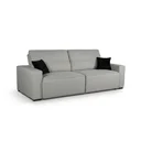 Ver imagem 2 de Sofa Retratil e Reclinavel 2 Lugares 210cm em Linho Romano