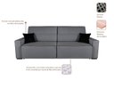 Ver imagem 3 de Sofa 2 Lugares Retratil e Reclinavel 210cm Romano