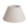 Cúpula Clássica de Abajur Luminária 15x12x21cm Tecido Algodão Soquete Nacional Ref 19 - 2