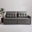 Ver imagem 1 de Sofa 4 Lugares Retratil e Reclinavel 216cm Dimas