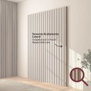 Ver imagem 2 de Fechamento Lateral para Painel Ripado Mdf 183cm Freijó Madeirado P10 Dalla Costa-fendi