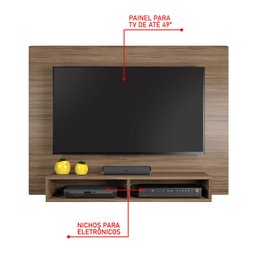 Painel Para TV Eros Nogal - Notável - 3