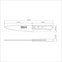 Ver imagem 2 de Faca Peixeira 7" Lamina De Carbono Tramontina