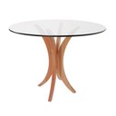 Ver imagem 3 de Conjunto Mesa De Jantar Em Vidro 90cm Com 2 Cadeiras