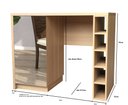 Ver imagem 2 de Bar com Bancada Nicho Adega Porta com Espelho