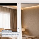 Ver imagem 4 de Guarda Roupa Casal 3 Portas de Correr Espelhadas e 6 Gavetas 242cm Premium Jade