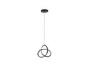 Ver imagem 1 de Luminária Preta de Teto Pendente Catar Led Taschibra 15w 3000k Luz Quente