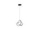 Ver imagem 2 de Luminária Preta de Teto Pendente Catar Led Taschibra 15w 3000k Luz Quente