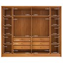 Ver imagem 3 de Guarda Roupa com 6 Portas Barcelona Ripado Tcil