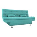 Ver imagem 1 de Sofá Cama Salomé Veludo Verde Menta E437 - Matrix