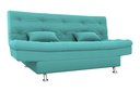 Ver imagem 1 de Sofá Cama Salomé Veludo Verde Menta E437 - Matrix
