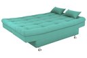 Ver imagem 4 de Sofá Cama Salomé Veludo Verde Menta E437 - Matrix