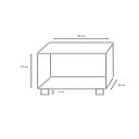 Ver imagem 3 de Sapateira Puff preto e branco