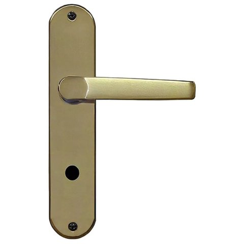 Fechadura Pop para Banheiro Bronze Latonado F2800/70 BL - 061241 - ALIANÇA FECH.POP.WC 2800/70 BL - 