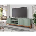 Ver imagem 1 de Rack Bancada para Tv 100% Mdf Holanda Permobili Salvia/cinamomo