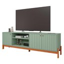 Ver imagem 4 de Rack Bancada para Tv 100% Mdf Holanda Permobili Salvia/cinamomo