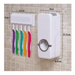 Suporte para Escova Dispenser de Pasta de Dente Automático - 1