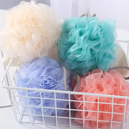 Kit de 10 Esponjas de Banho de Nylon Premium em Cores Sortidas - 7