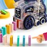 Brinquedo Trenzinho Infantil Dominó Colorido Educativo - 8