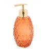 Porta Sabonete Líquido de vidro Rose Gold Abacaxi - 3