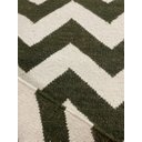 Ver imagem 2 de Tapete Kilim Two Tone 183x290 Chevron Green