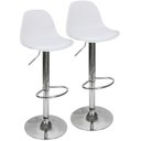 Ver imagem 1 de Conjunto 2 Banquetas Joly Eames Base Giratória Branco