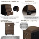 Ver imagem 6 de Conjunto Escritório Artany: Mesa 1600 e Gaveteiro / Charuto