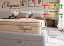 Ver imagem 6 de Colchão King, Elegans Euro Pillow Duplo, 30x203x193.