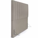 Ver imagem 6 de Cabeceira Cama Box King 195 cm Dália W01 Linho Bege - Lyam Decor