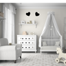 Kit Adesivos Parede Coração Preto Quarto Infantil/bebe - 3