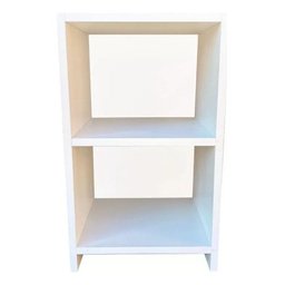Organizador de Livros de Leitura Expositor Vazada em Mdp Branco Technox - 6
