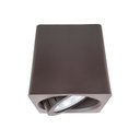 Ver imagem 2 de Spot Sobrepor 2390 Direcionável Quadrado 7x7cm Gu10 p/ Dicroica Par16 Marrom