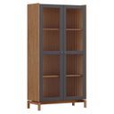Ver imagem 7 de Kit 3 Peças  Cristaleira 2 Portas de Vidro + Aparador 2 Gavetas e Mesa de Centro C/Gaveta- Linha Barcelona