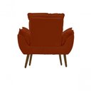 Ver imagem 3 de Kit C-02 Poltronas Opala + 01 Puff Redondo Danny Suede Terracota