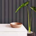 Ver imagem 2 de Papel de Parede Adesivo Ripado Midnight Gh Papel de Parede 3,0m
