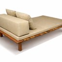 Ver imagem 5 de Chaise Long Paradise Ref.310 Yescasa Marrom/Nogueira