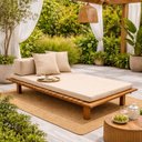 Ver imagem 3 de Chaise Long Paradise Ref.310 Yescasa Marrom/Nogueira