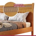 Ver imagem 2 de Cama Casal Queen Esmeralda Ratam 160cm Amêndoa Mel Josandro Cor:amêndoa Mel