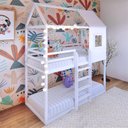 Ver imagem 1 de Beliche Infantil Casinha Janelinha