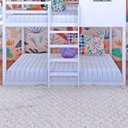 Ver imagem 5 de Beliche Infantil Casinha Janelinha Branco/Acetinado