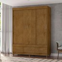 Ver imagem 1 de Guarda Roupa Casal Ambiente 20033 Freijó Baunilha Flex – Araplac