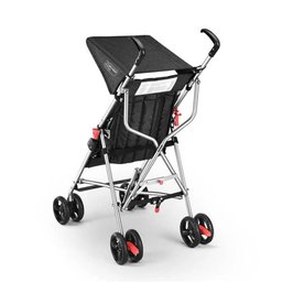 Carrinho Pocket com Guarda-Chuva BB327 Preto - Multikids - 6