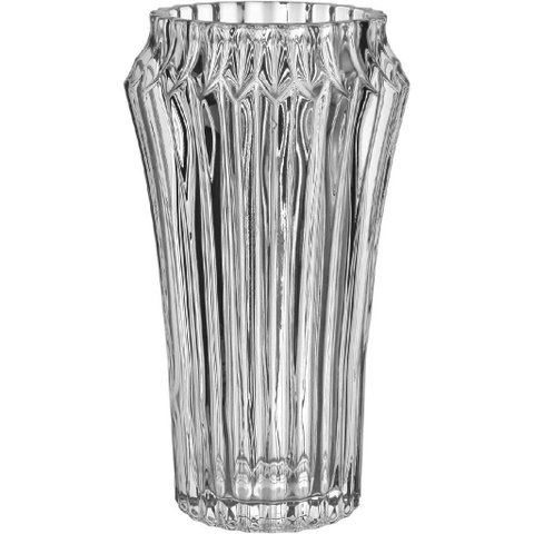 Vaso Decorativo Enfeite Casa Redondo Home&Co Eco Crystal 24x11x11cm Transparente