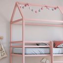 Ver imagem 7 de Beliche Infantil Casinha Janelinha Rosa/Limonada