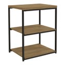 Ver imagem 2 de Mesa De Apoio Estilo Industrial LI004 Freijo Preto Kappesberg